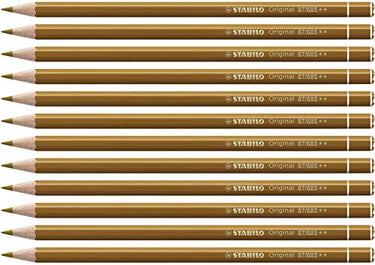 STABILO Premium-Buntstift Original - 12er Pack - terra di siena im Sale